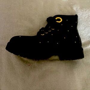 Black Studded Women's boots by AGL